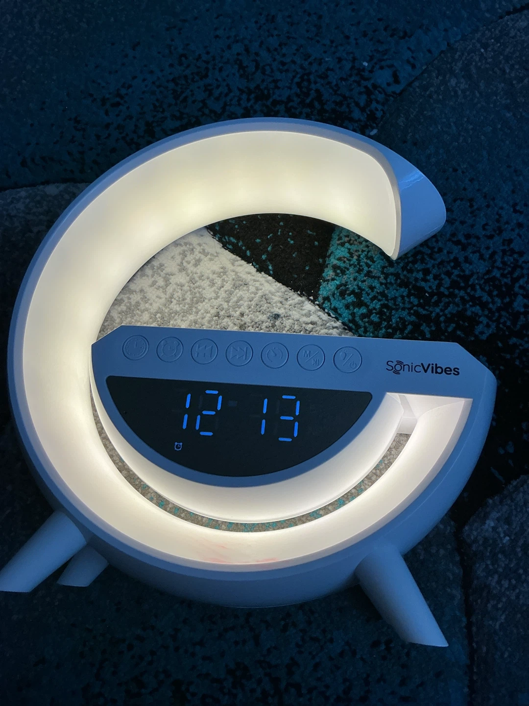 SonicVibes G-Shape Smart Table Lamp and Speaker - photo 4