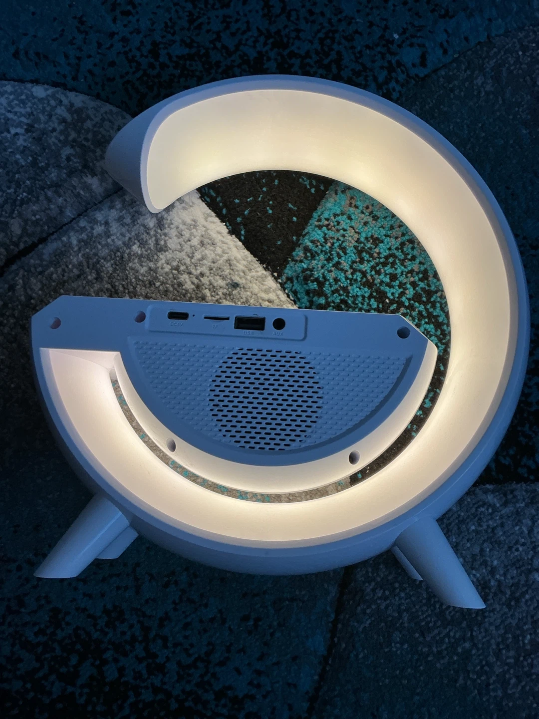 SonicVibes G-Shape Smart Table Lamp and Speaker - photo 5