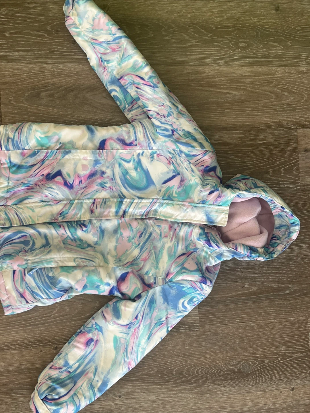 The Children's Place Marble Print Winter Jacket