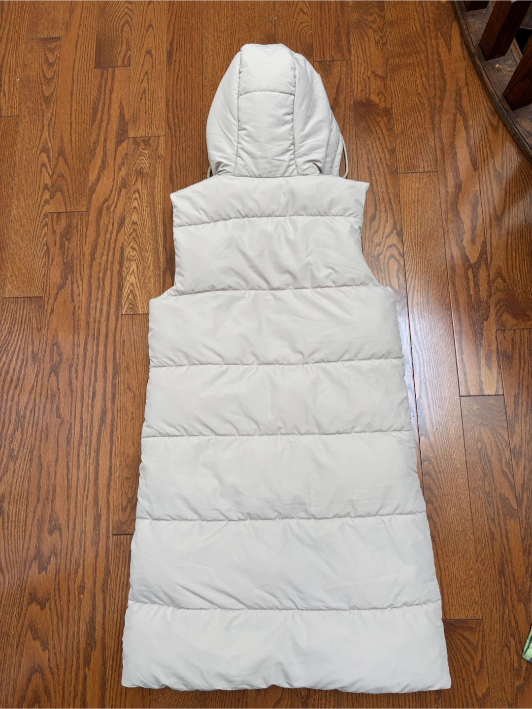 Ardene The Midi AirPuff Beige full length Vest XS - photo 2