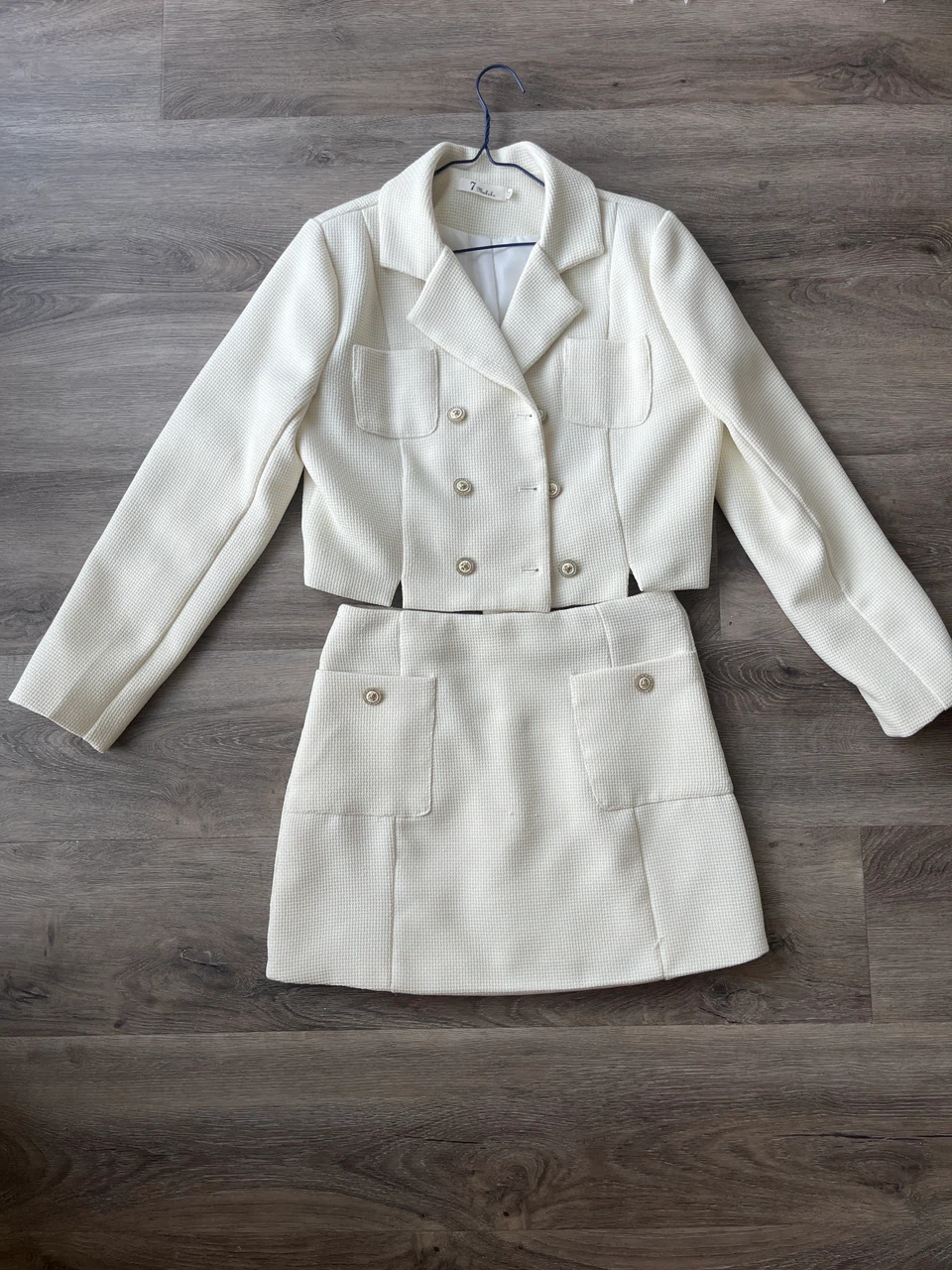 Cream classic suits