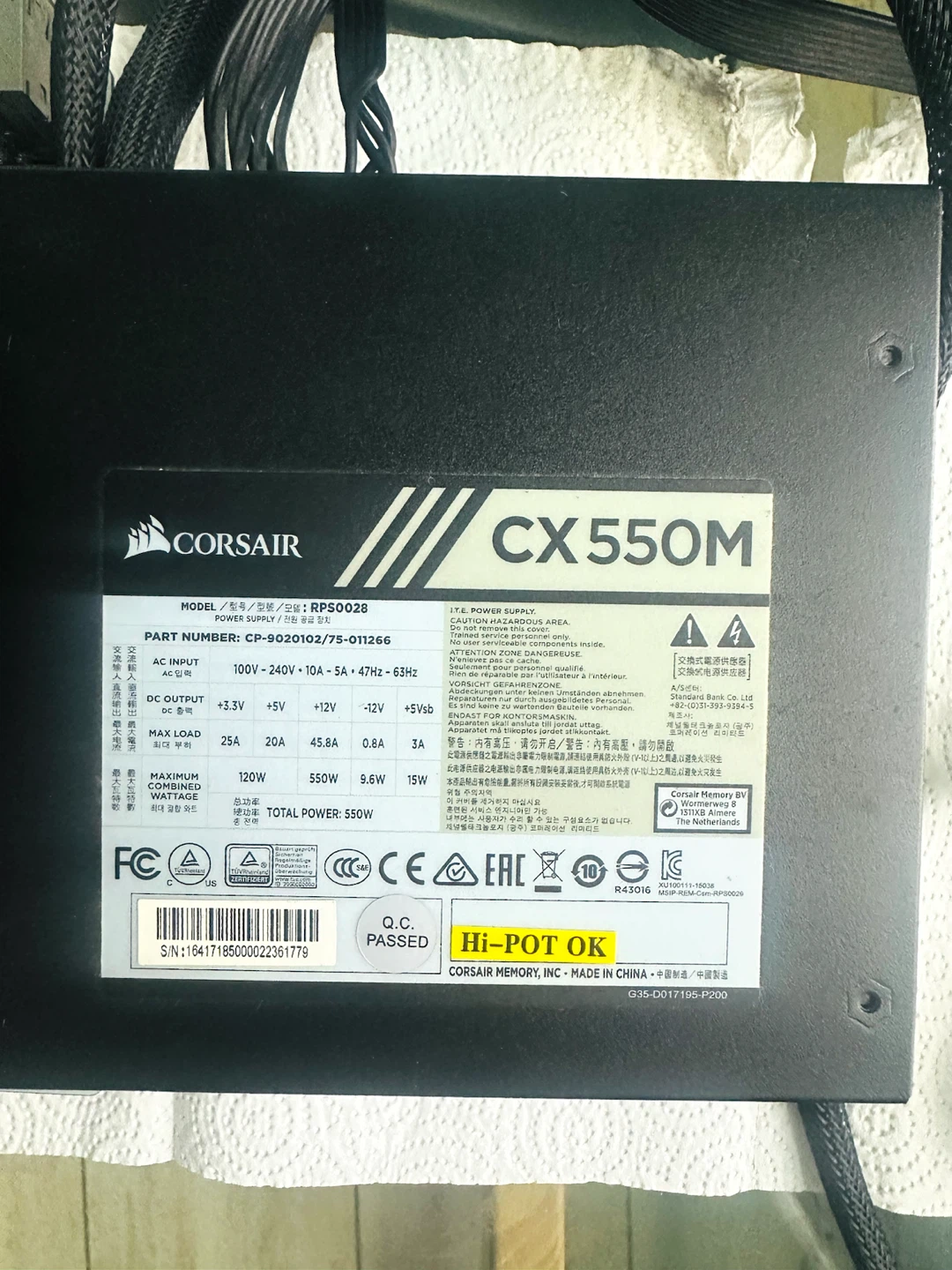 ASUS Gryphon Z97cpupower supplyGPU gtx 970 - photo 3