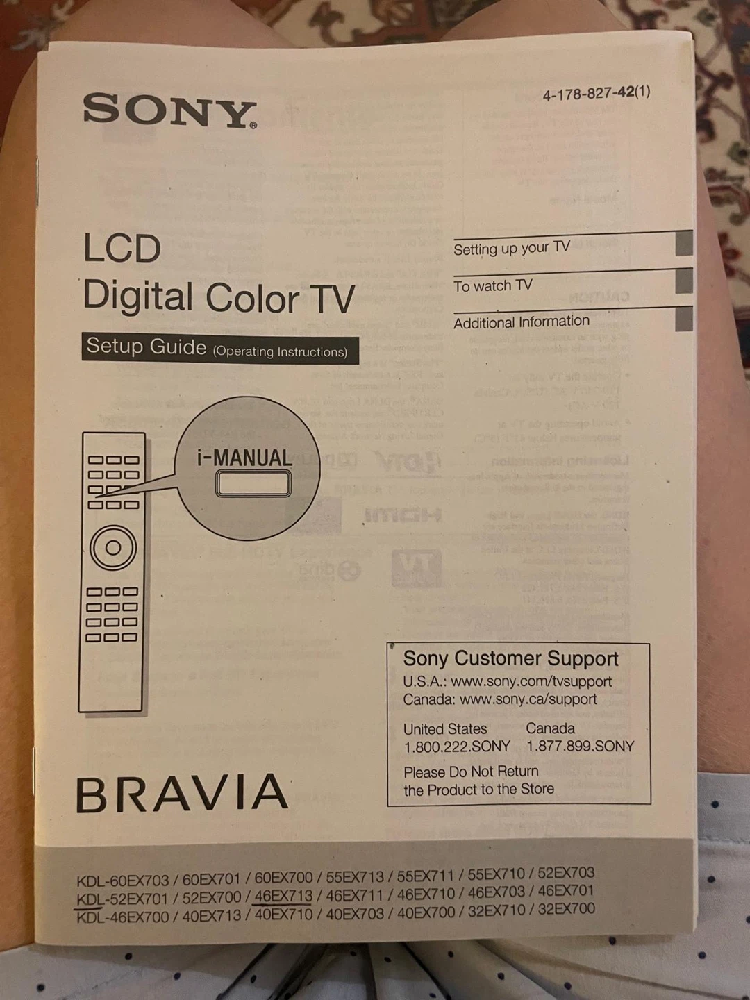 Sony Bravia 46-inch LCD TV - photo 3