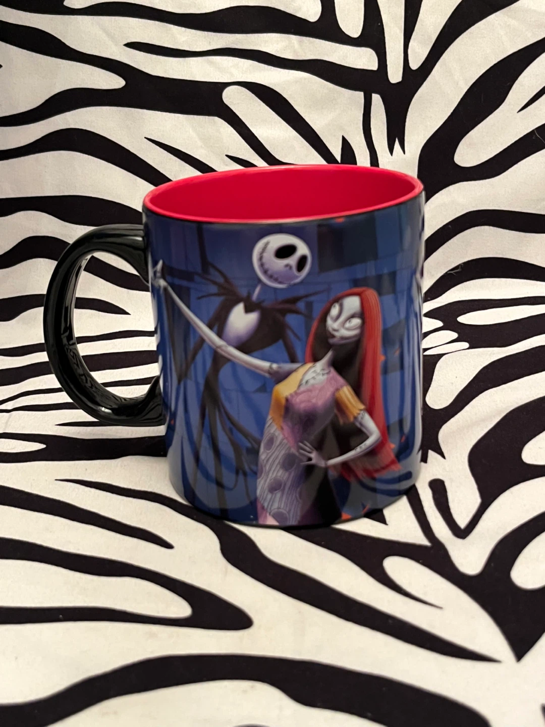 🎃 Nightmare Before Christmas Jack and Sally Ceramic Mug 🎃