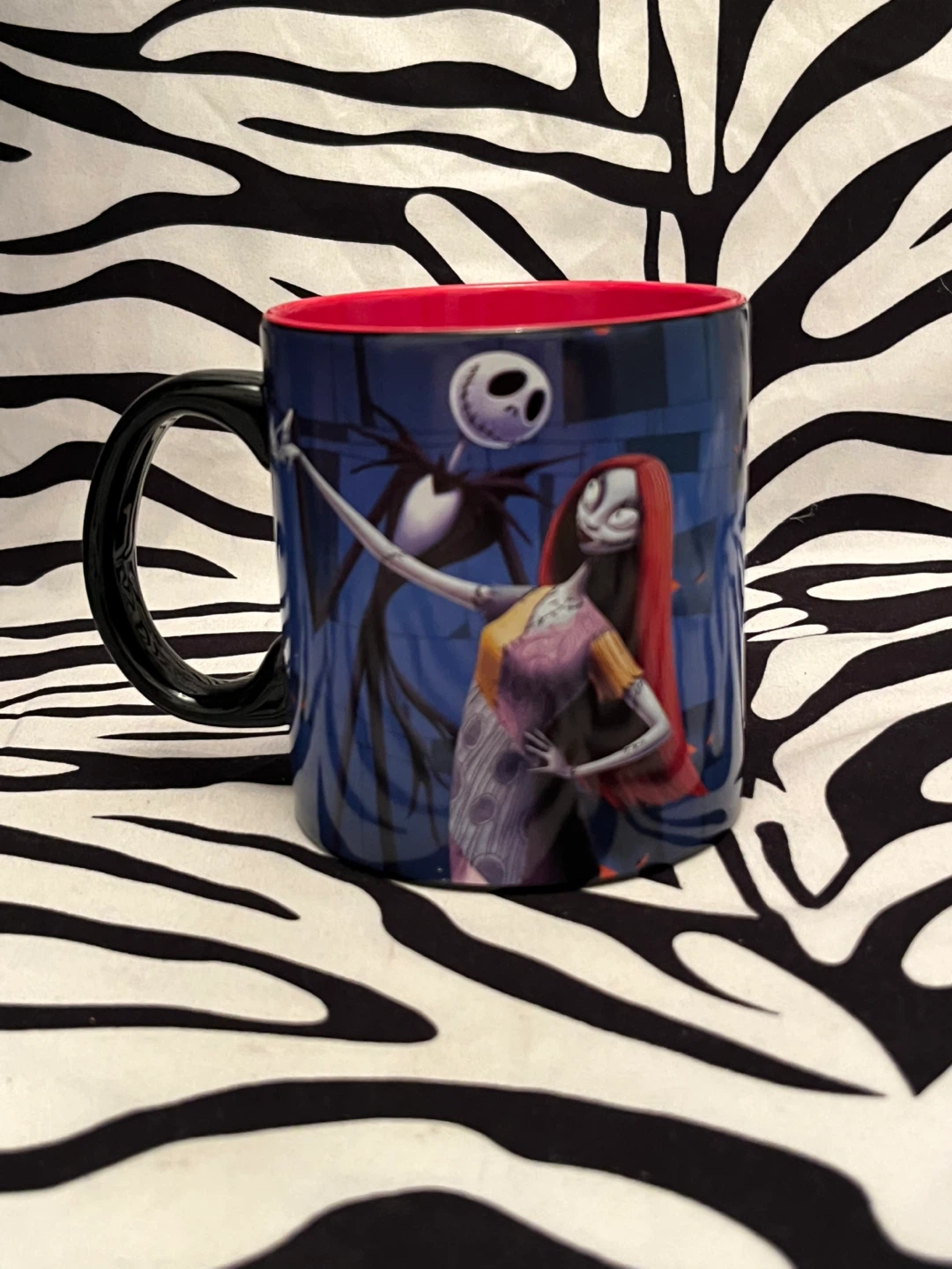 🎃 Nightmare Before Christmas Jack and Sally Ceramic Mug 🎃 - photo 2