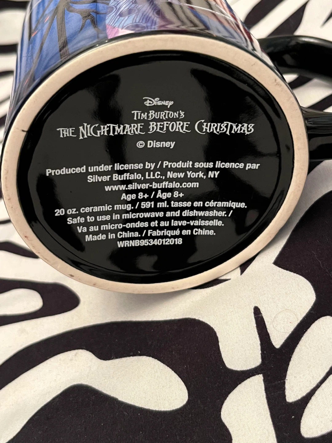 🎃 Nightmare Before Christmas Jack and Sally Ceramic Mug 🎃 - photo 5
