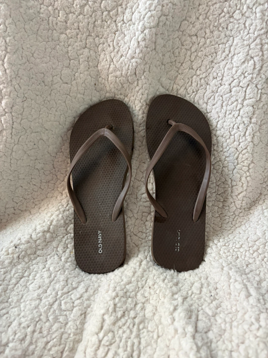 Old Navy Brown Flip Flops Size 9-10