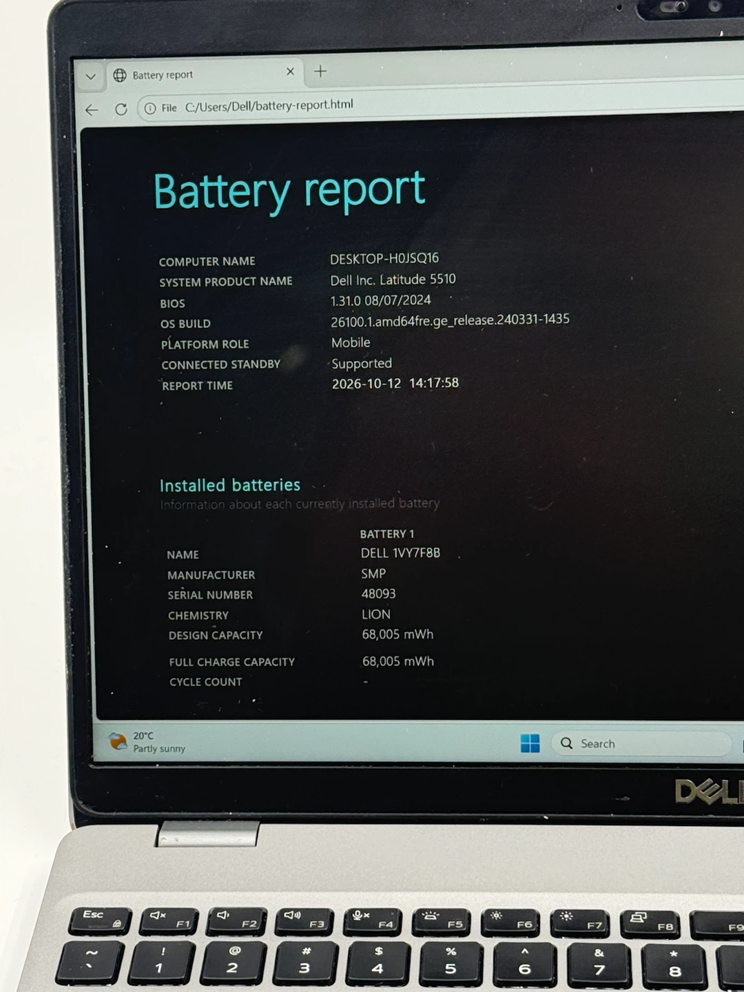 Dell Latitude 5510 Laptop i5-10210U 16GB RAM 256GB SSD - photo 3