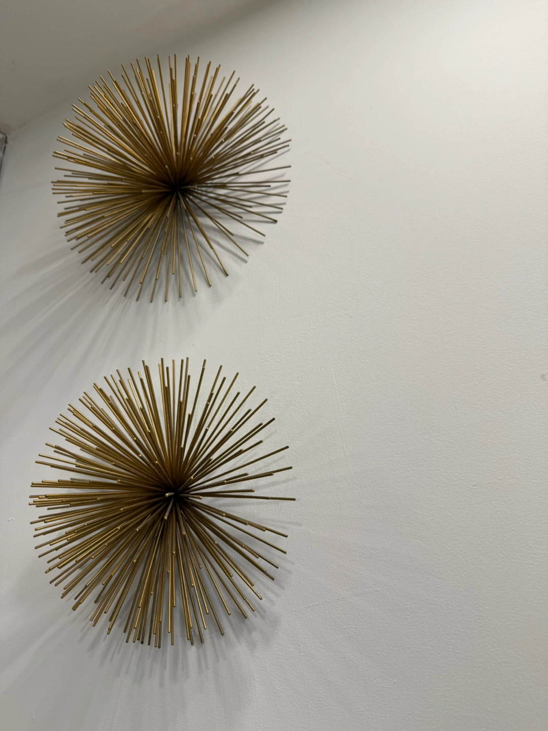 Set of 3 Gold Starburst Wall Decor - photo 3
