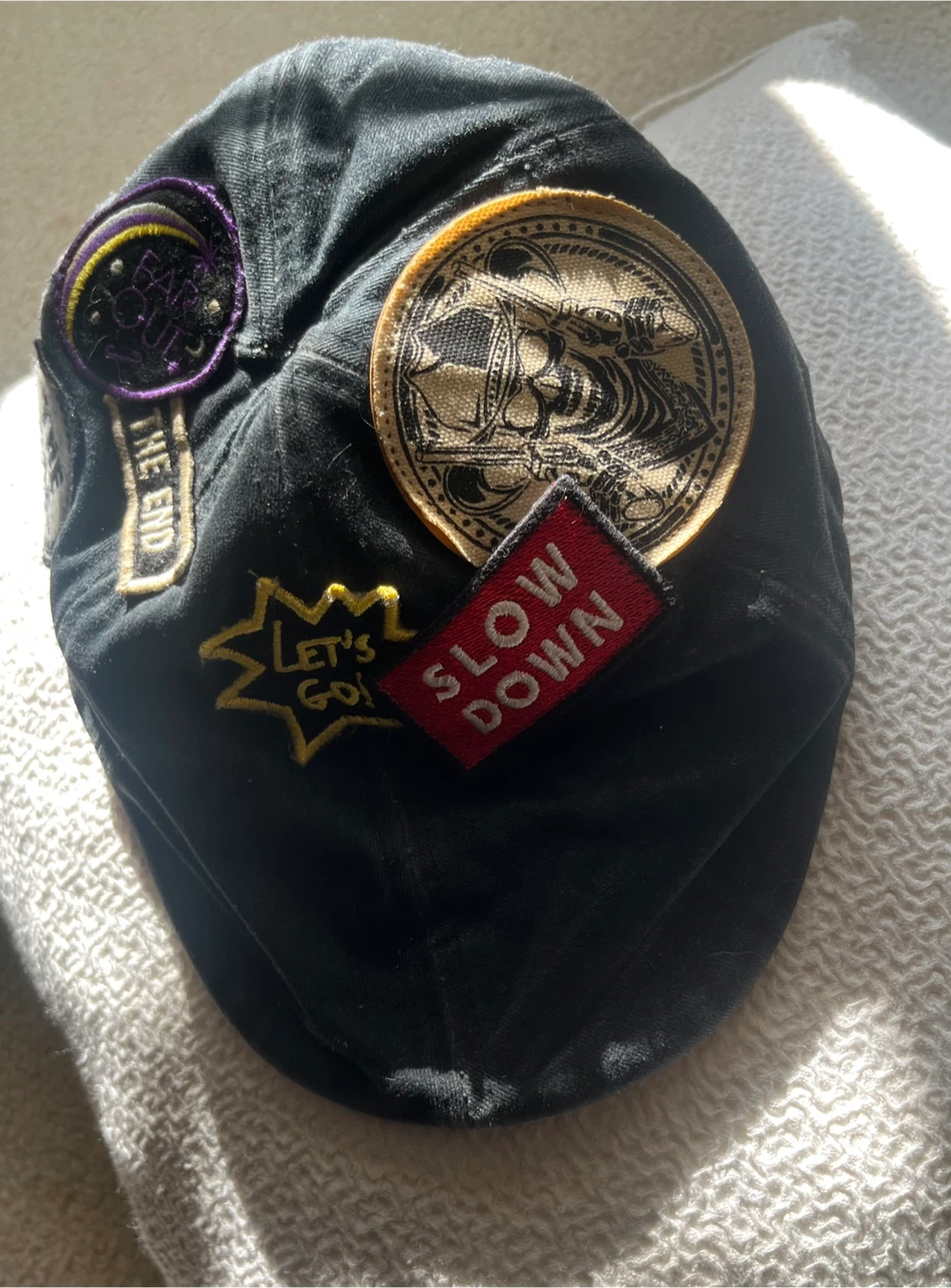 Zara limited edition black flat cap - photo 2