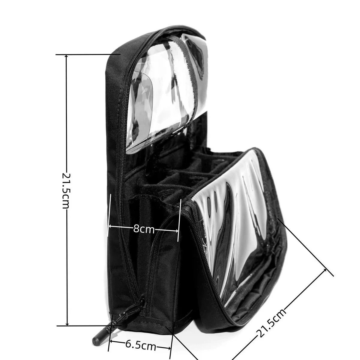 Black Makeup Organizer Bag - photo 5