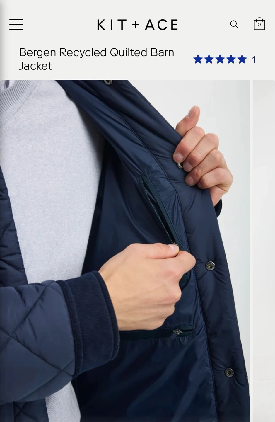 Kit + Ace Bergen Recycled Quilted Barn Jacket - photo 3