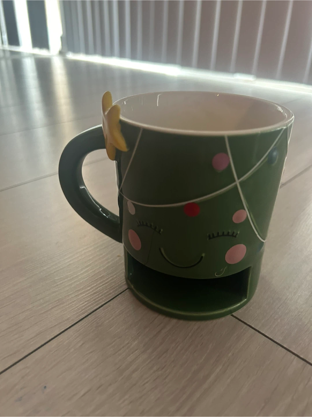 Christmas Tree Mug with Cookie Slot - photo 2