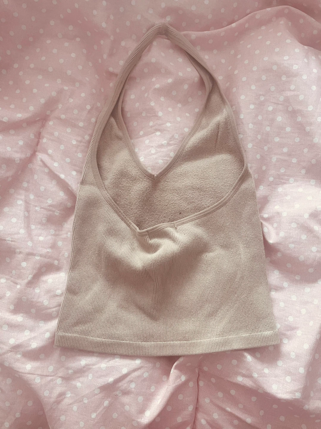 Streetwear Society beige halter top - photo 3