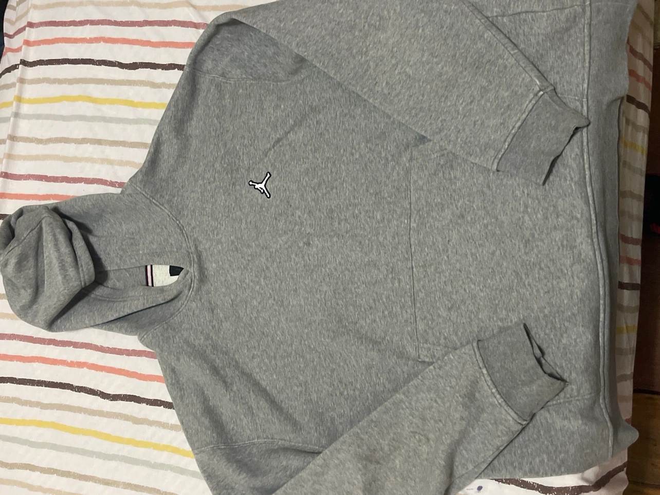 Jordan Gray Hoodie Size L
