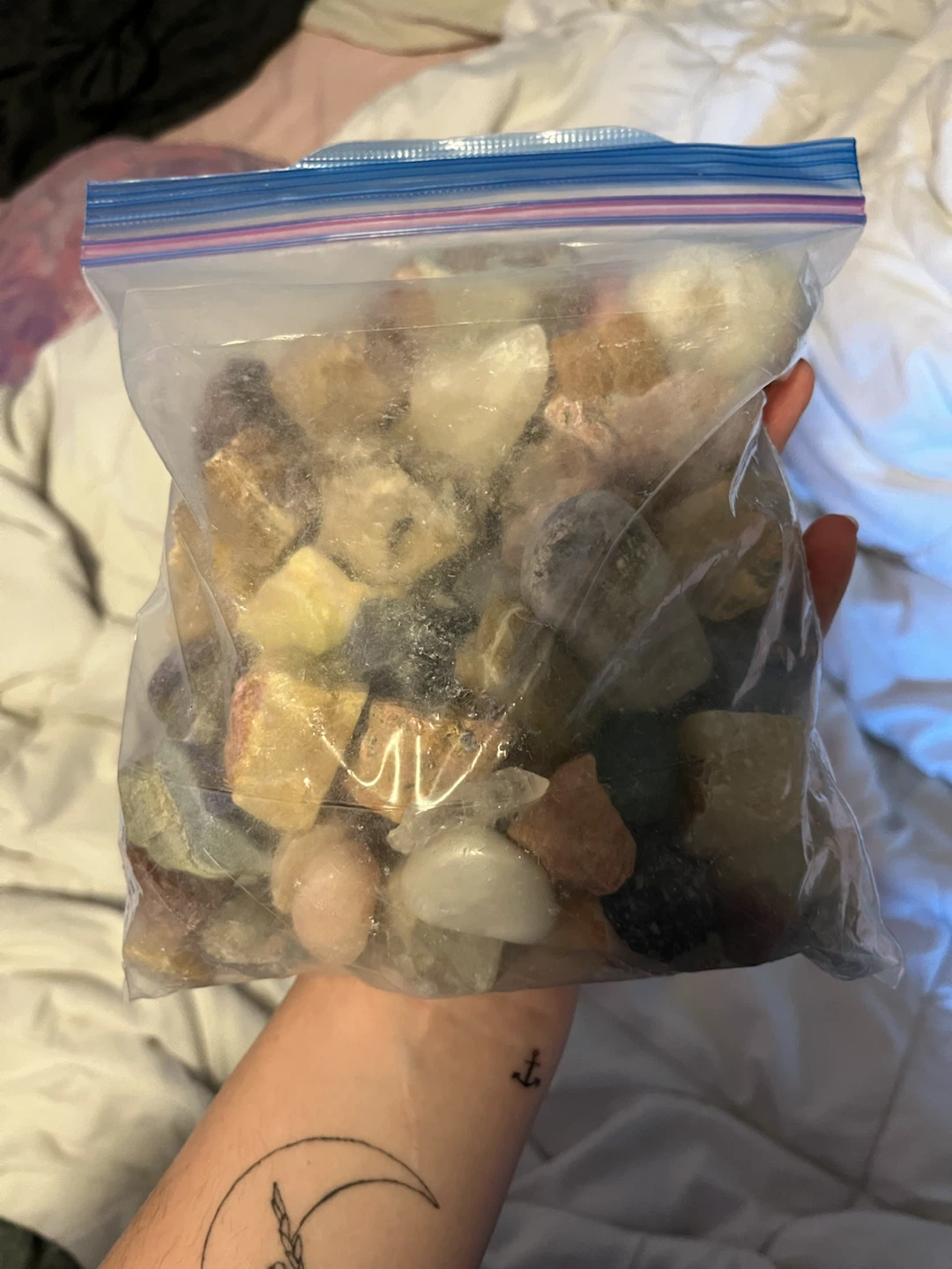Assorted Raw Stones and crystals Collection