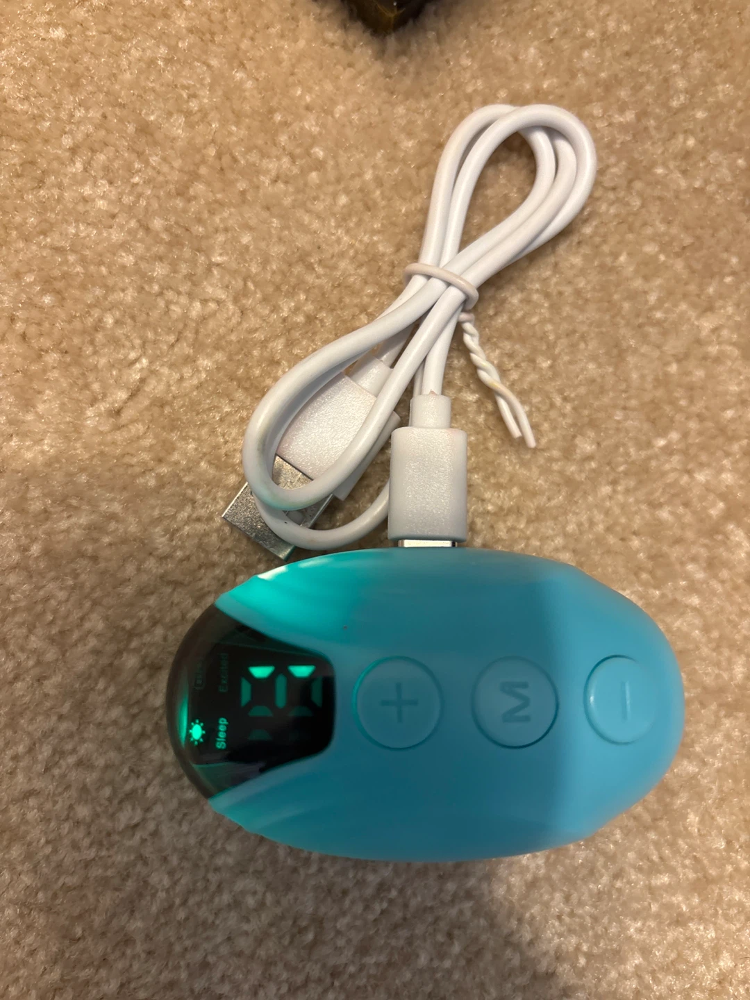 The sleeping aid Blue Egg-Shaped Electronic Training Device - photo 2