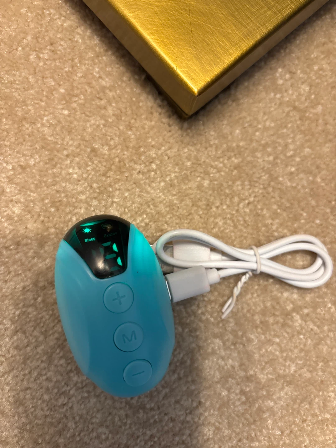 The sleeping aid Blue Egg-Shaped Electronic Training Device - photo 3