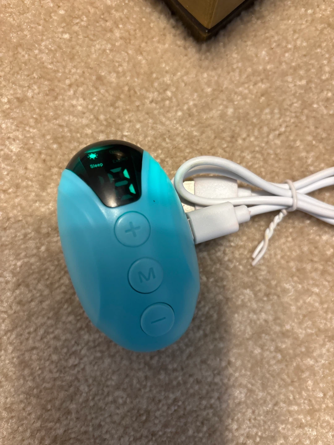 The sleeping aid Blue Egg-Shaped Electronic Training Device - photo 4