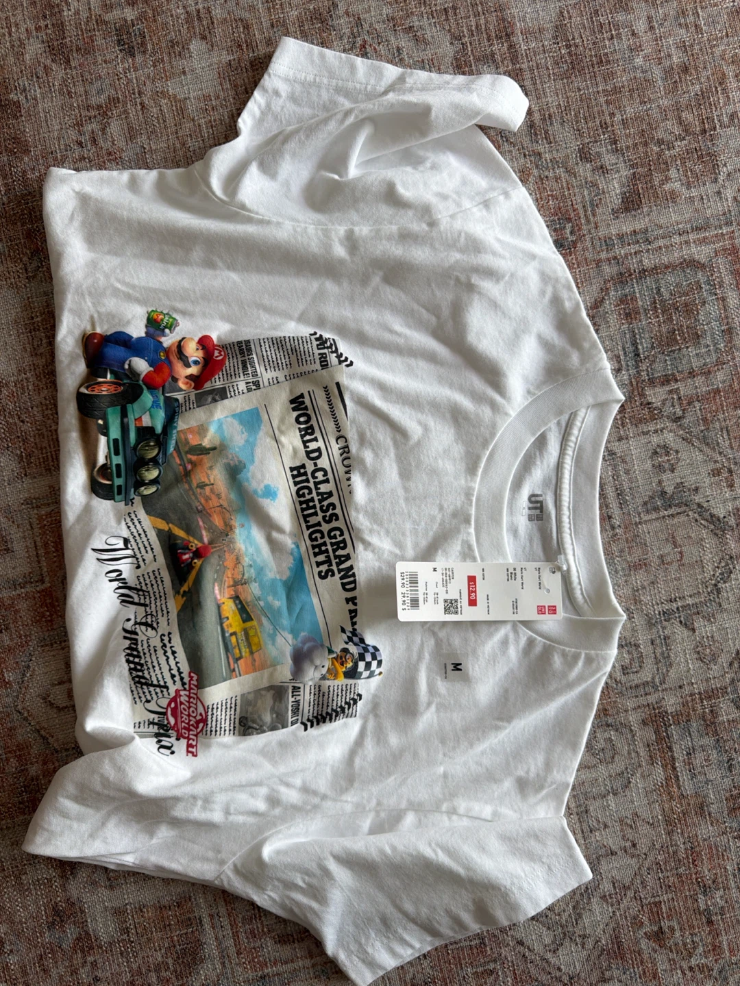 Uniqlo Mario Kart T-Shirt