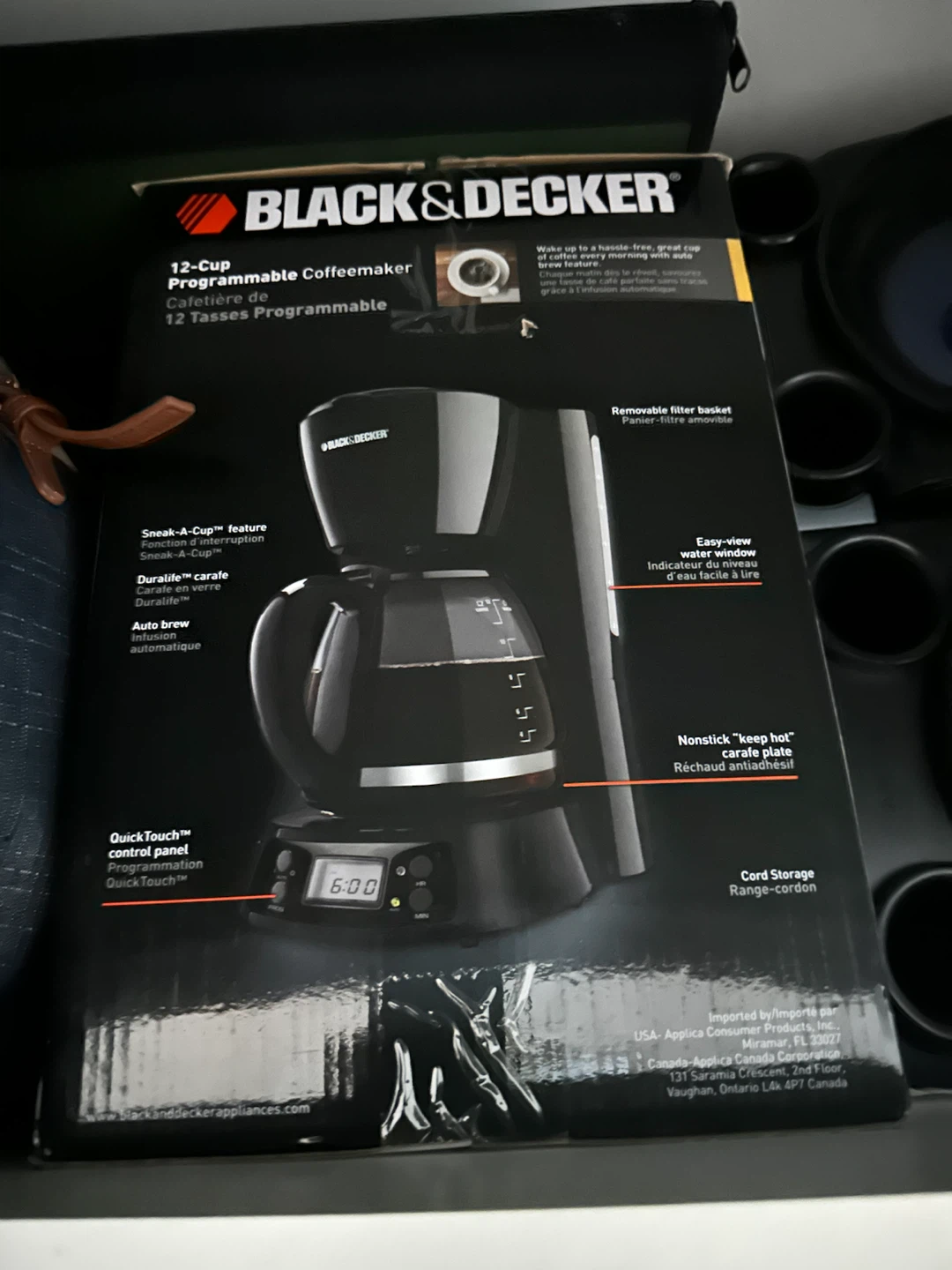 Black & Decker 12-Cup Programmable Coffeemaker