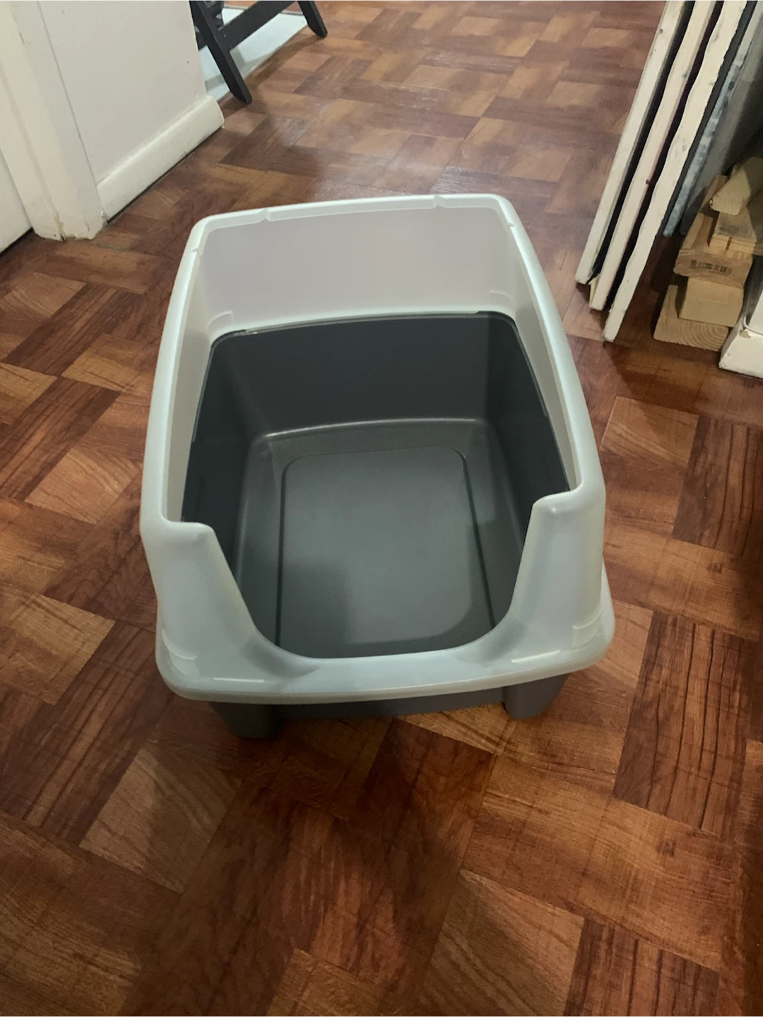 Open-Top Cat Litter Box - photo 2