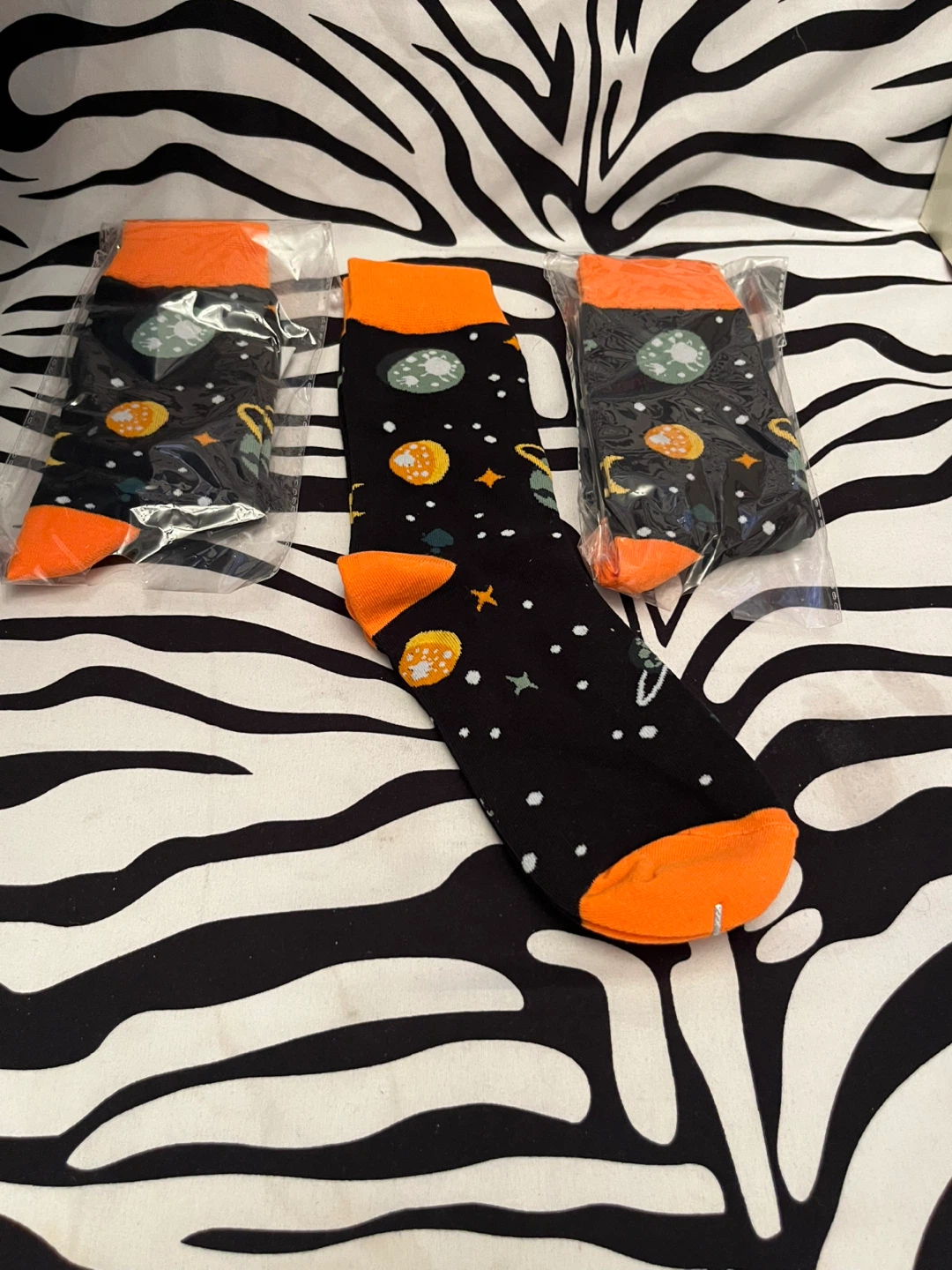 🌖 3 Pairs of Adult Planet Sock 🌖