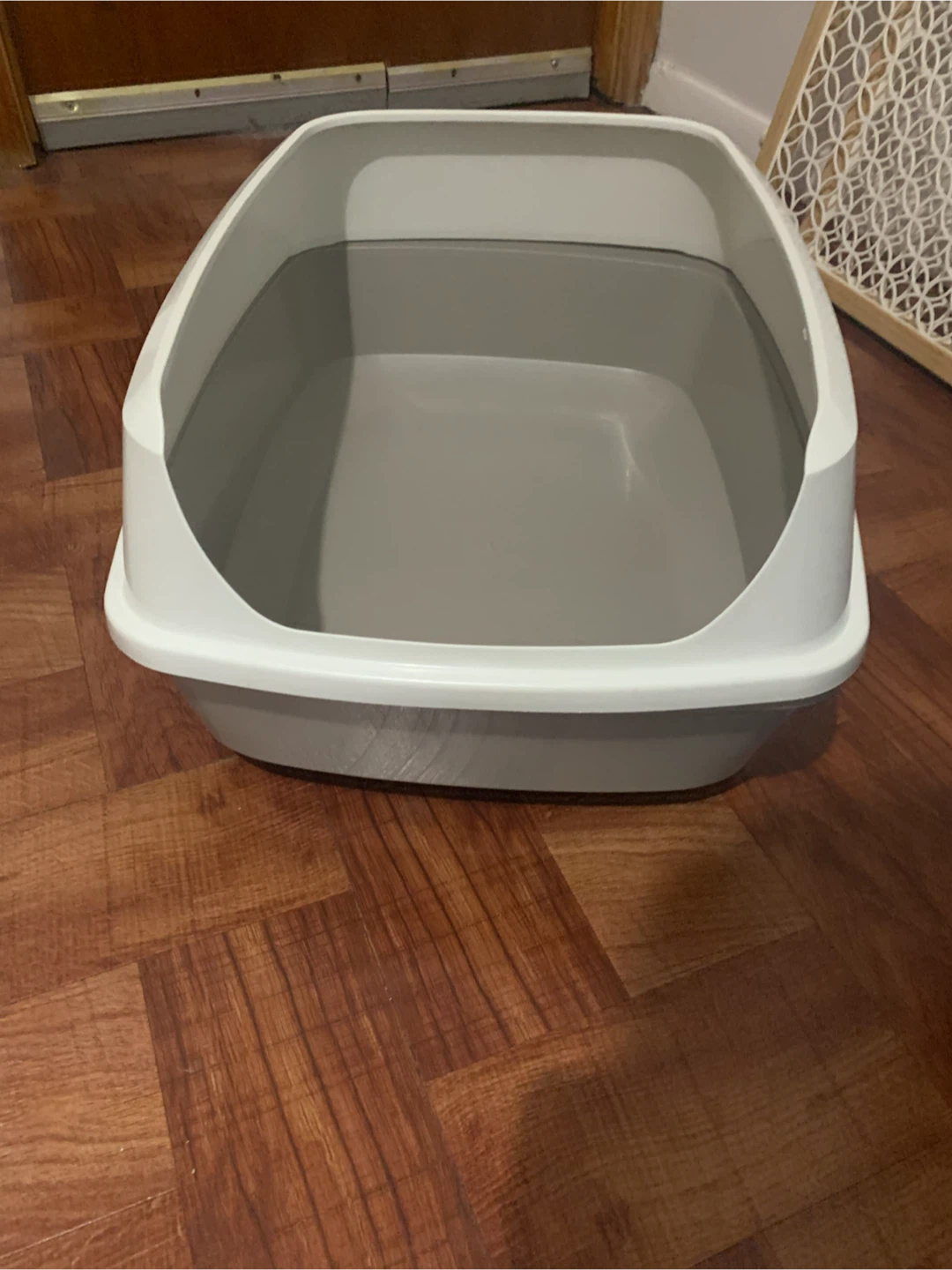 Open Top Plastic Cat Litter Box
