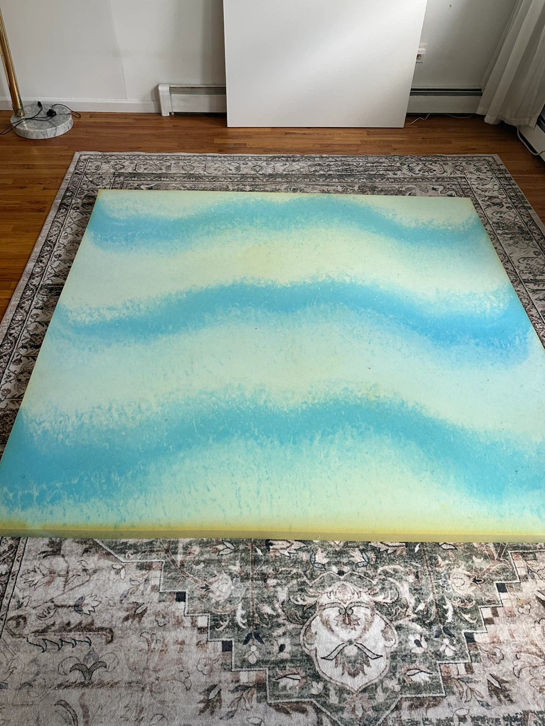KING size Memory Foam Mattress Topper - photo 2