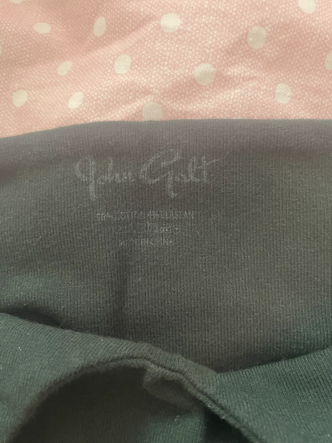 John Galt Black Halter Crop Top - photo 2