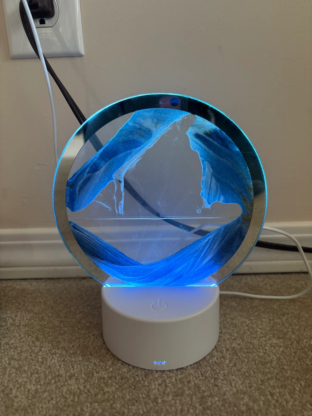 Moving Sand Art Lamp