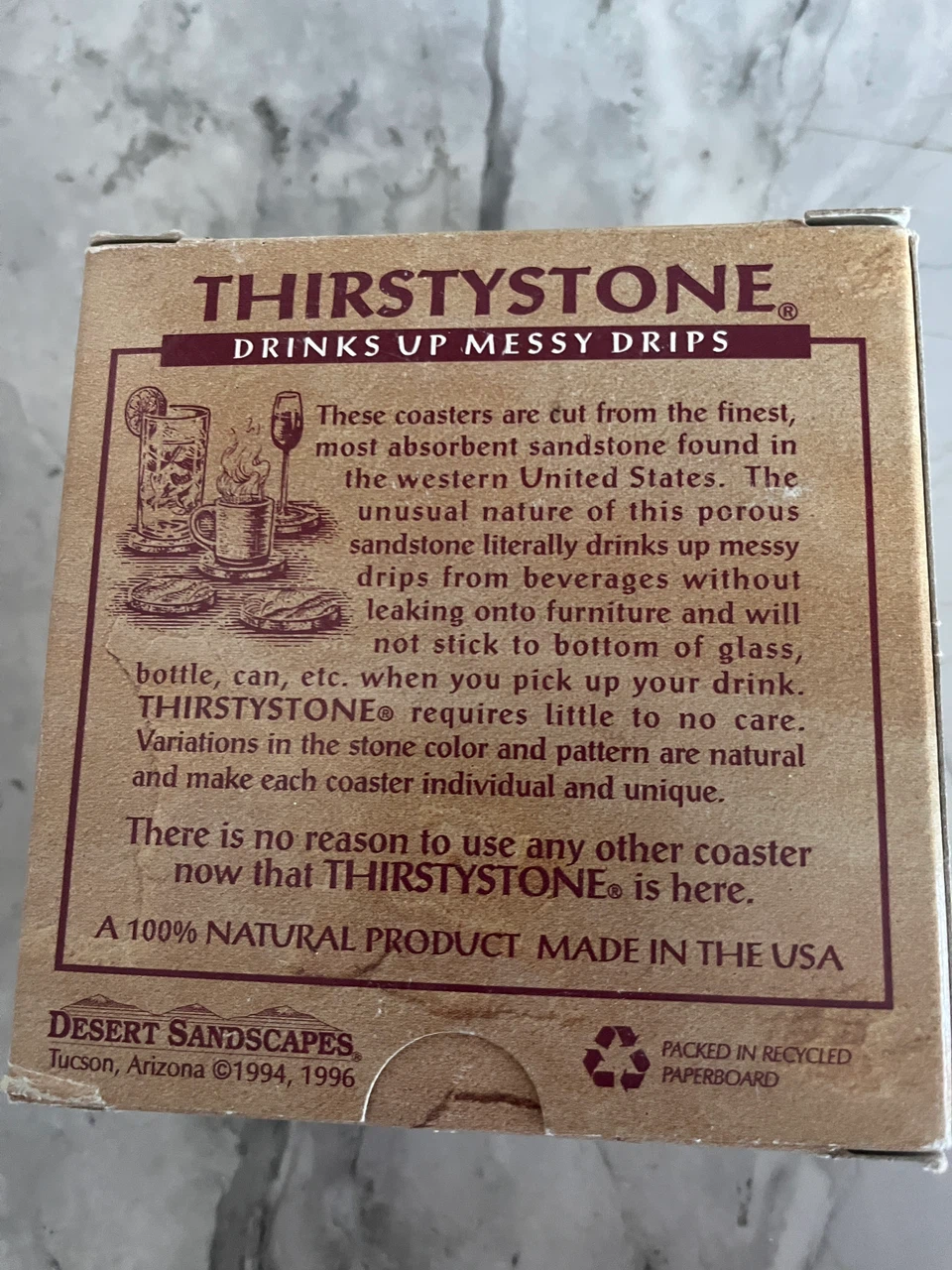 Thirstystone Sandstone Coaster - photo 2