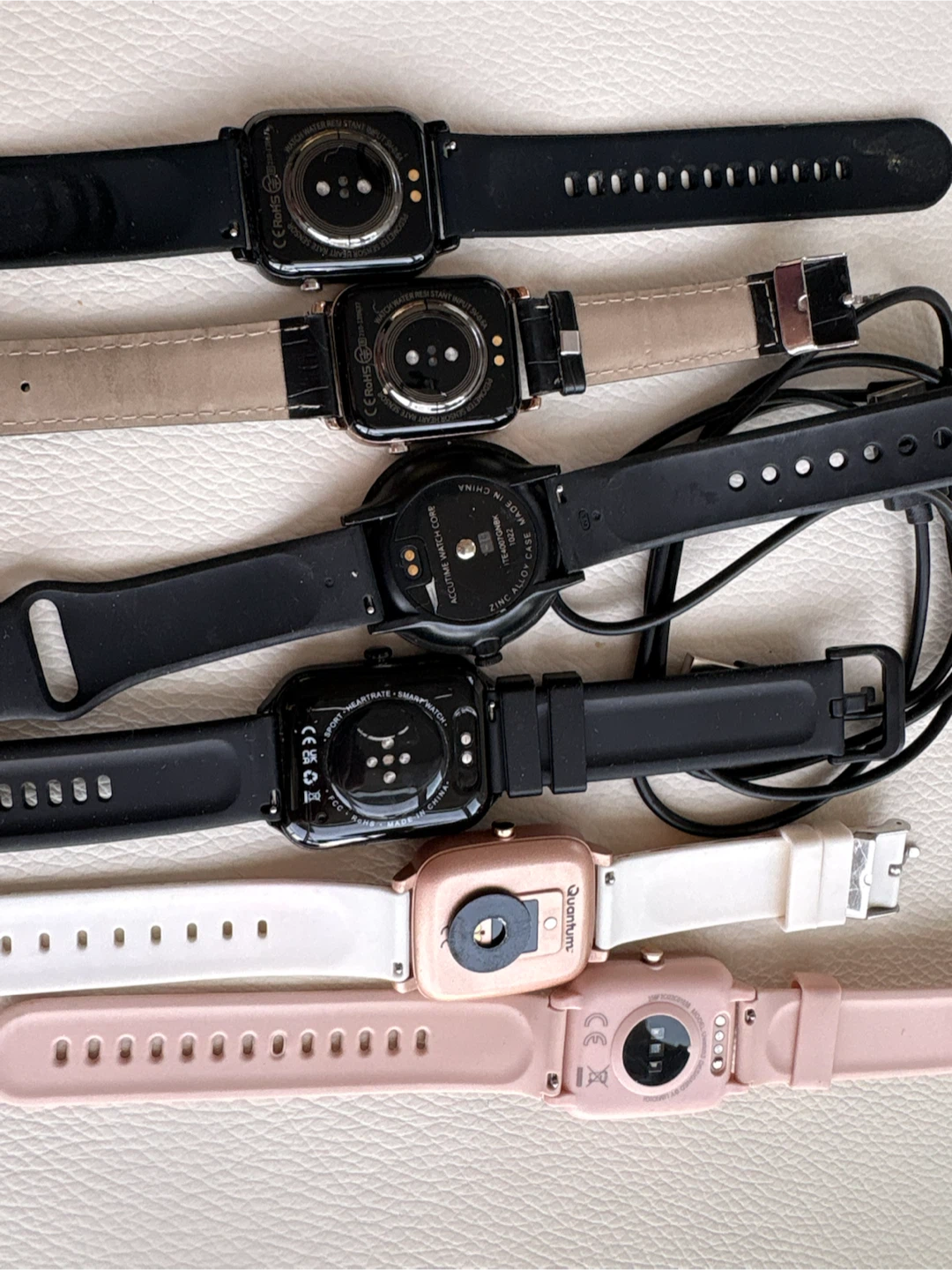 Assorted Smartwatches and Charging Cable - photo 3