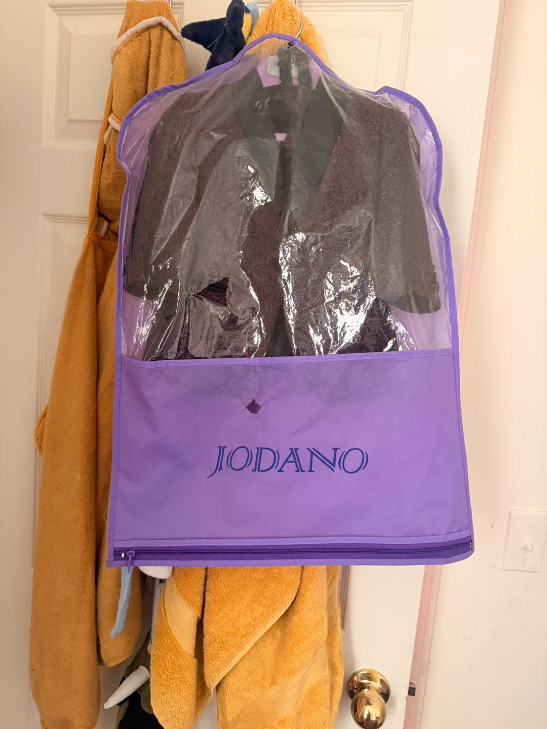 Jodano Collection Boys Burgundy Patterned Suit Jacket - photo 2