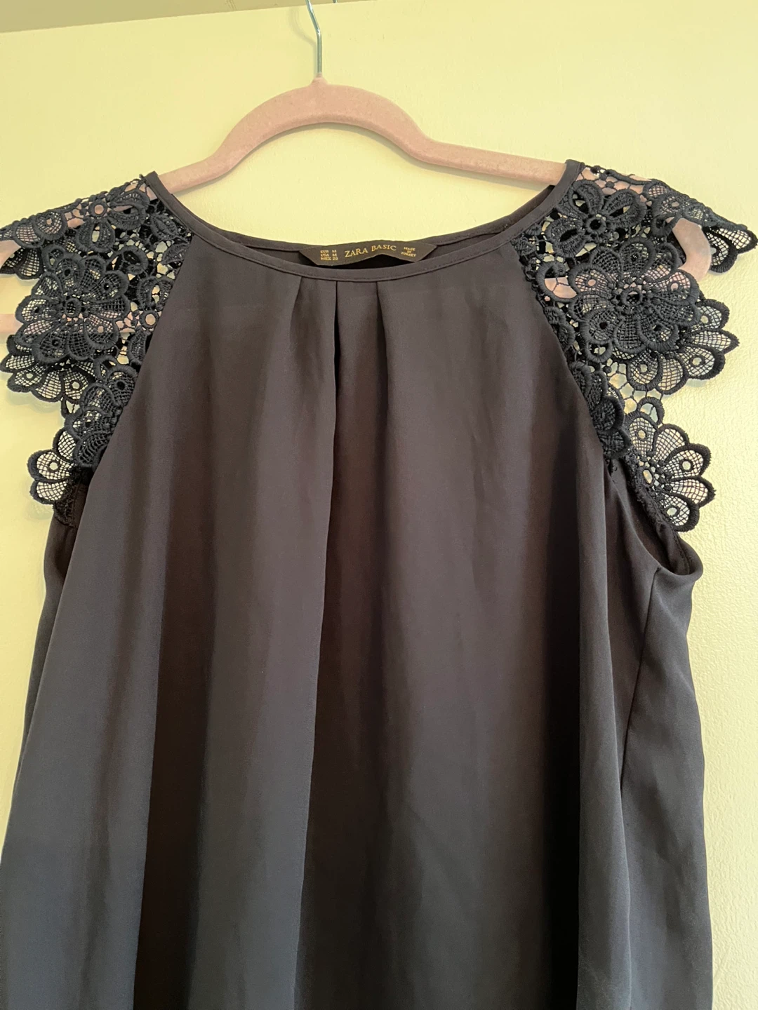 Zara Lace Sleeves Top - photo 2