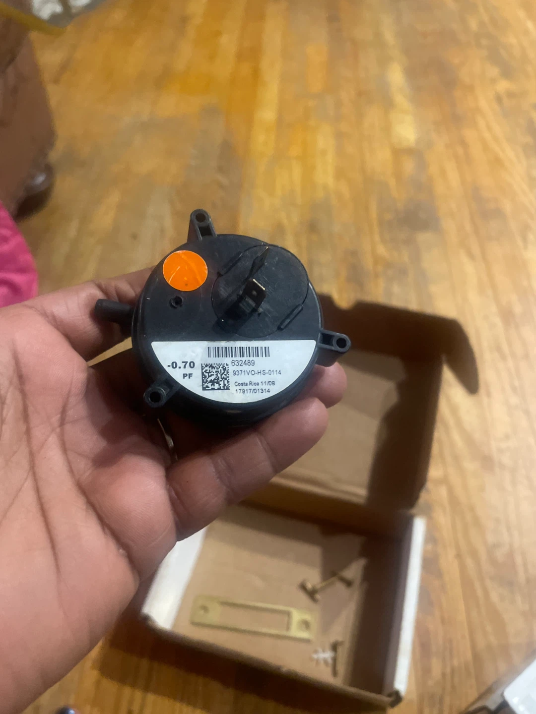 Nordyne Furnace Control Board and Pressure Switch