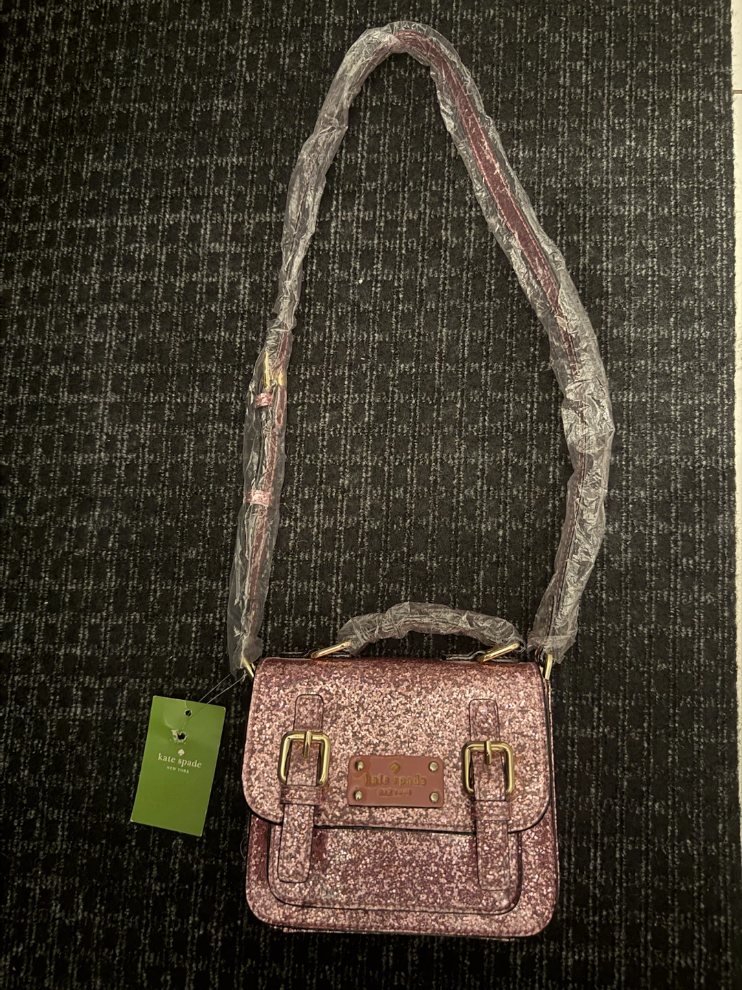 Kate Spade Pink Glitter Satchel