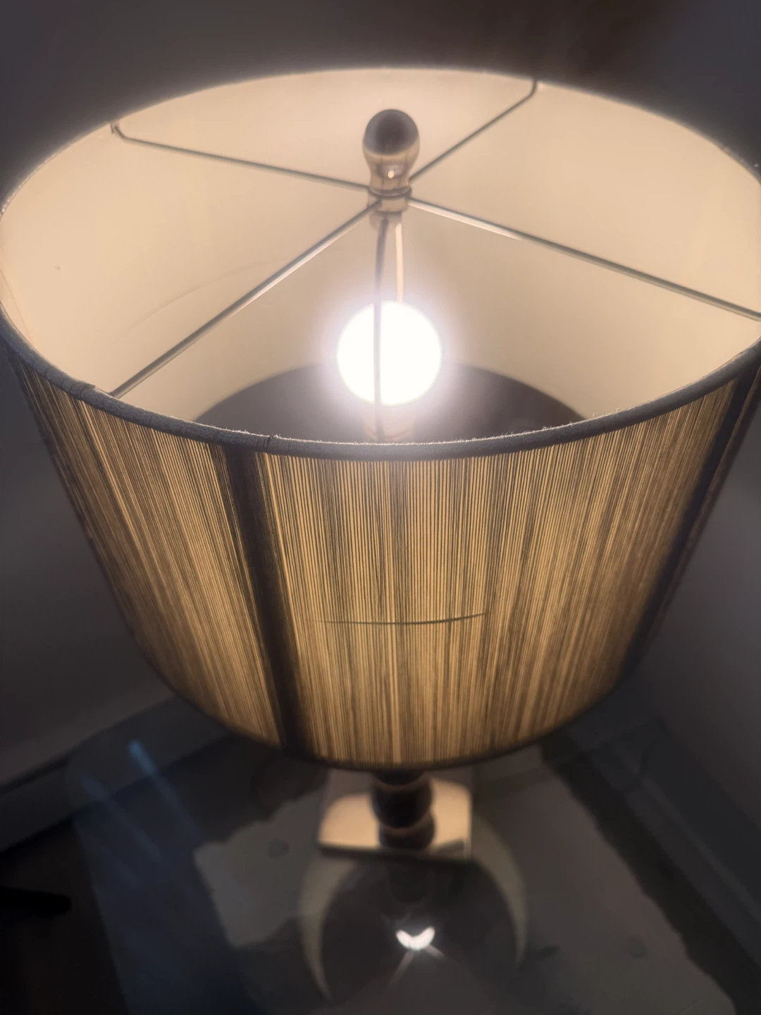 Modern Silver Table Lamp - photo 3