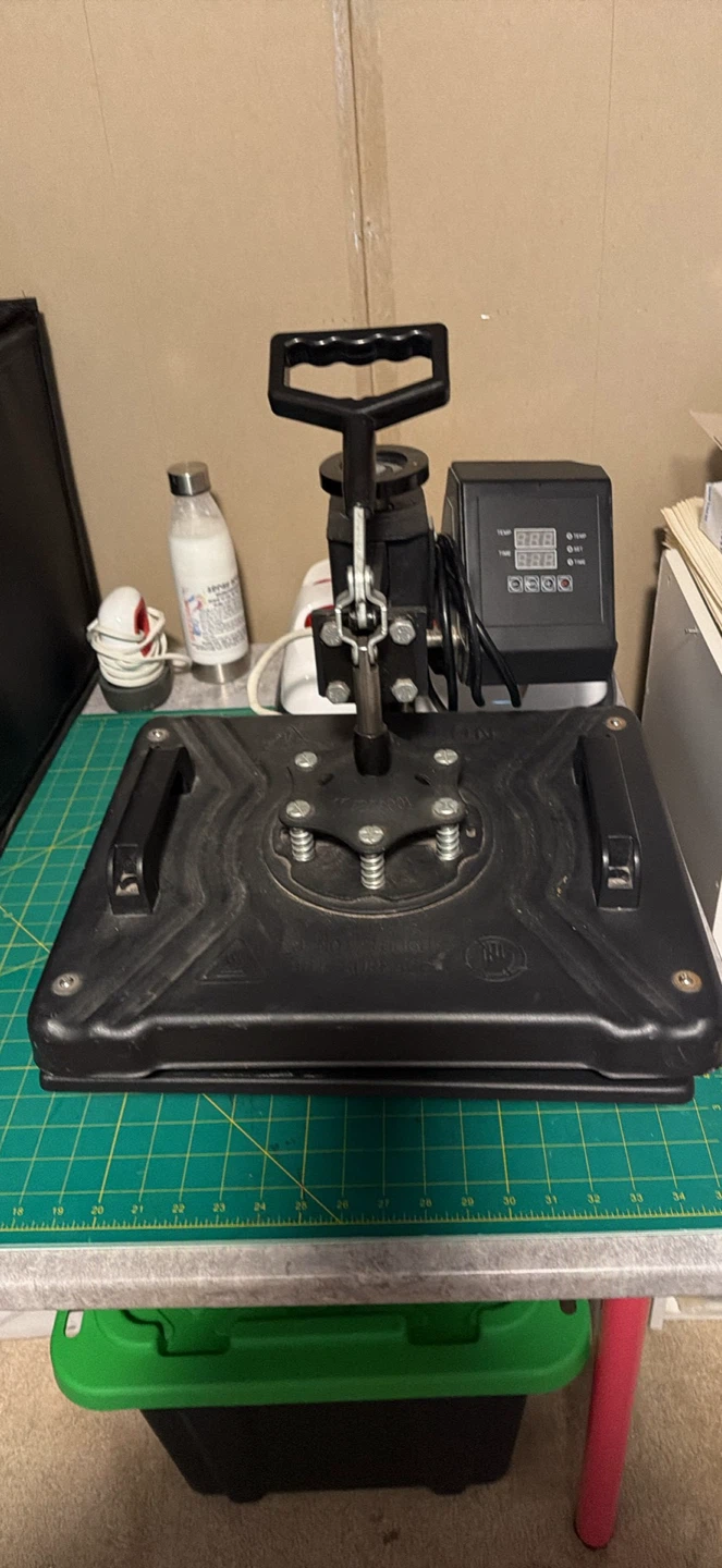 Black Swing Away Heat Press - photo 2