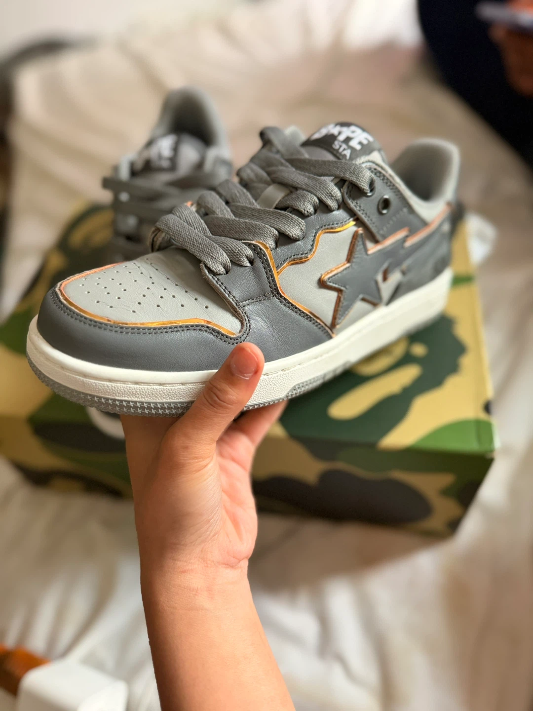 BAPE STA Sneakers Gray