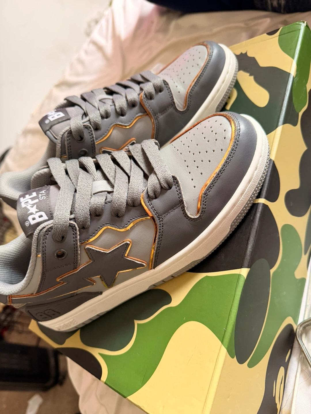 BAPE STA Sneakers Gray - photo 3