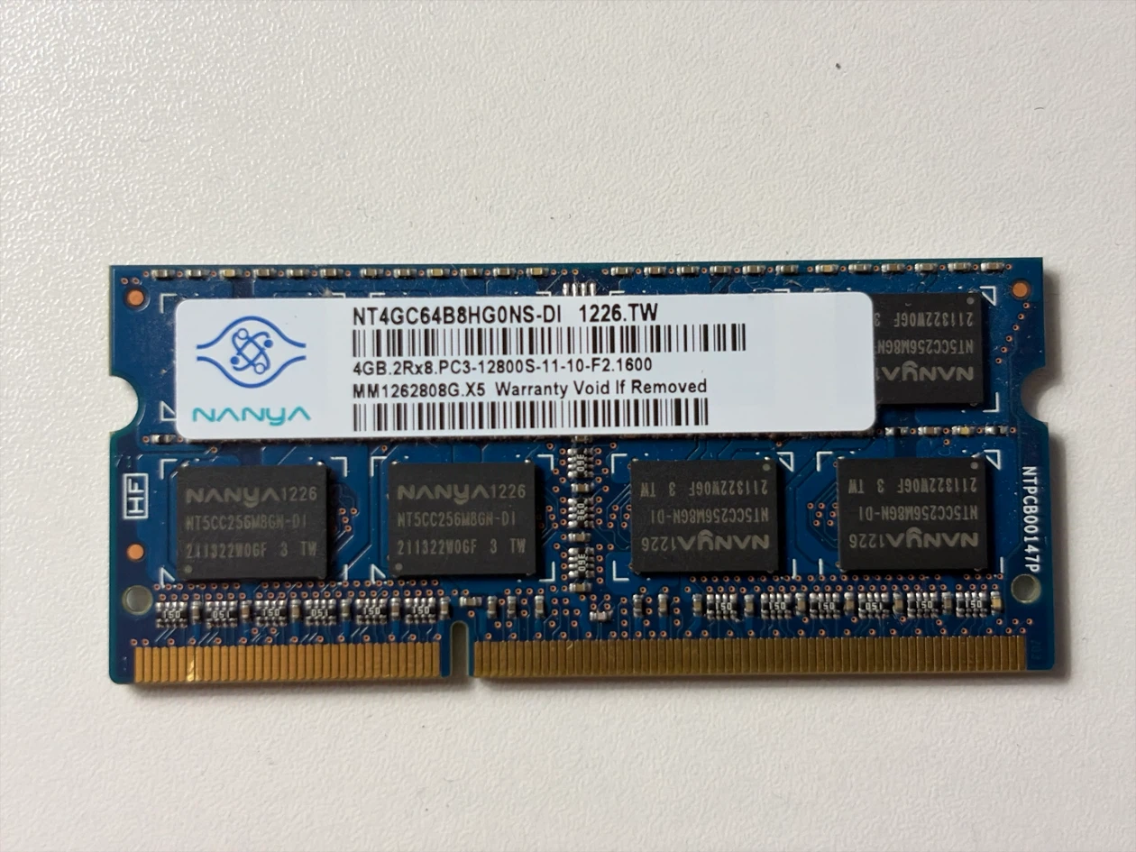 Nanya 4GB DDR3 Laptop RAM Memory Module