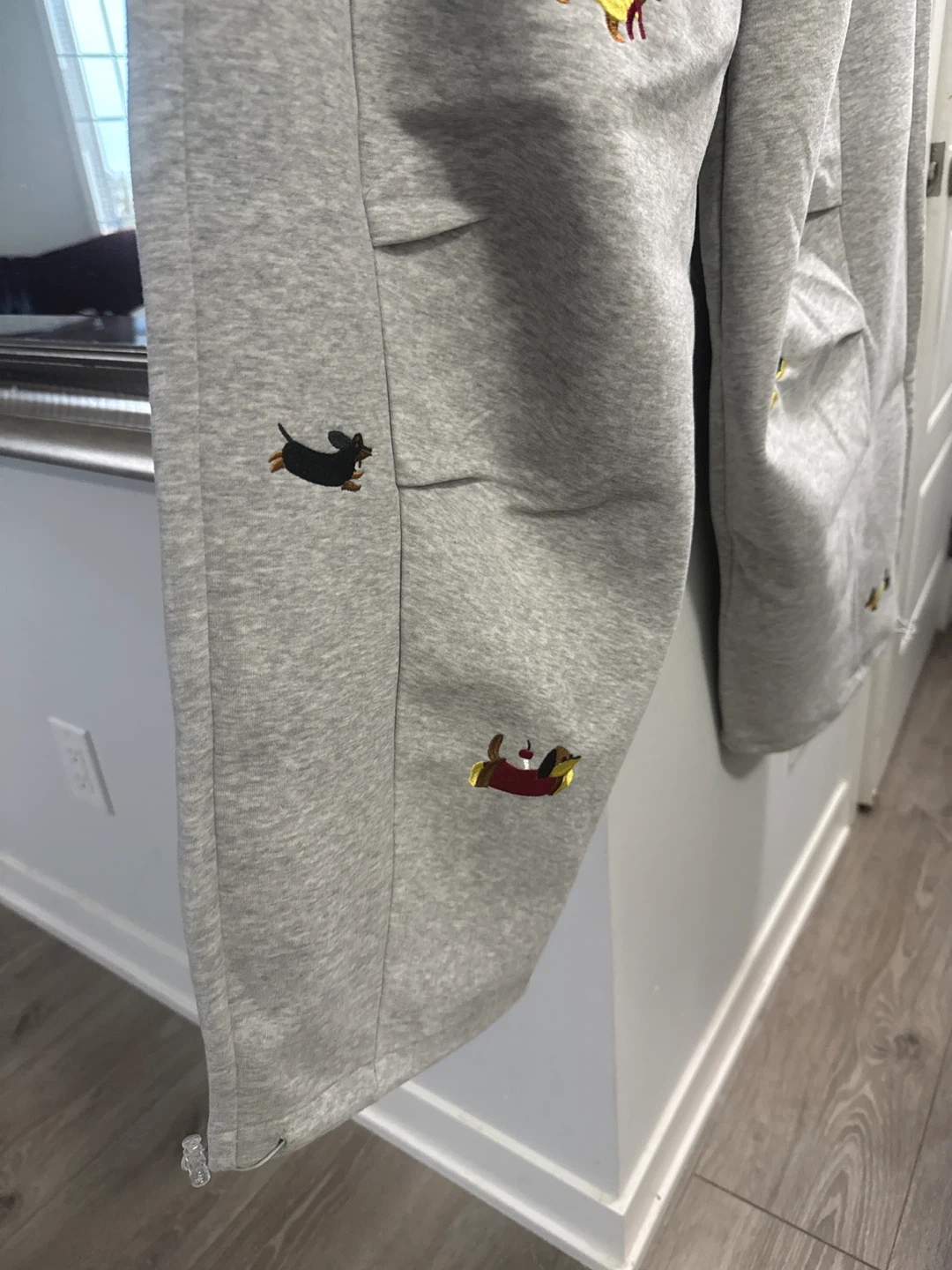 Aelfric Eden Dog Embroidered Sweatpants - photo 3
