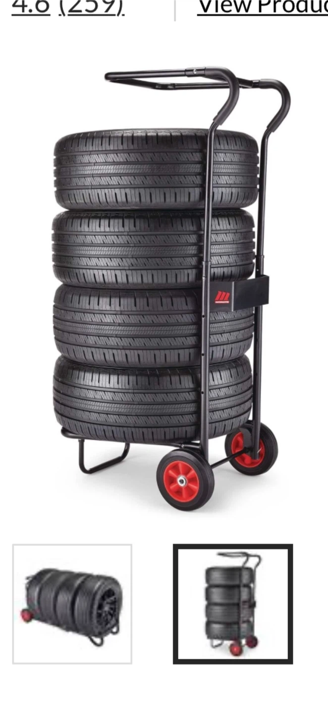 Motomaster Tire Storage Cart