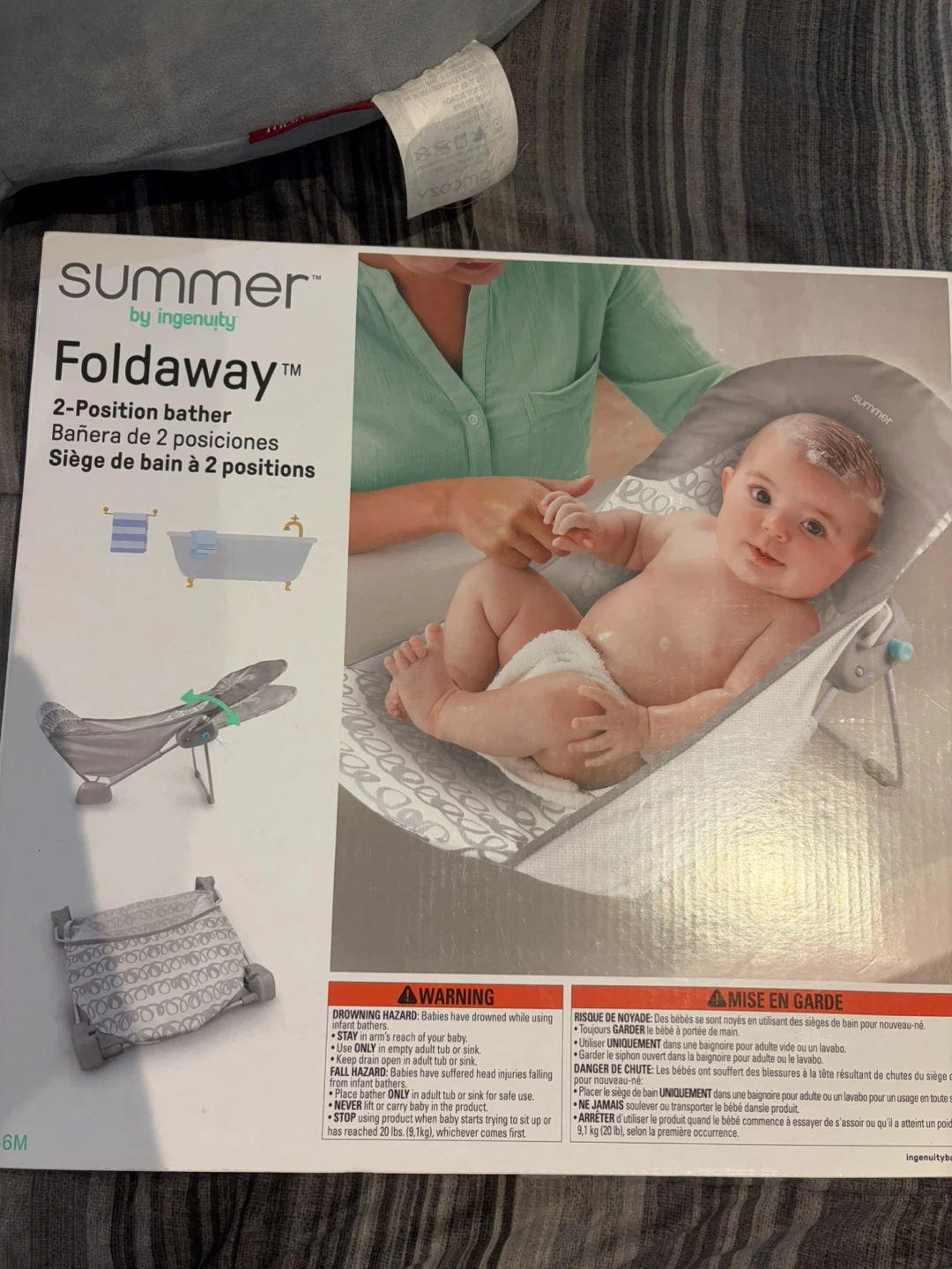 Summer by Ingenuity Foldaway Baby Bather