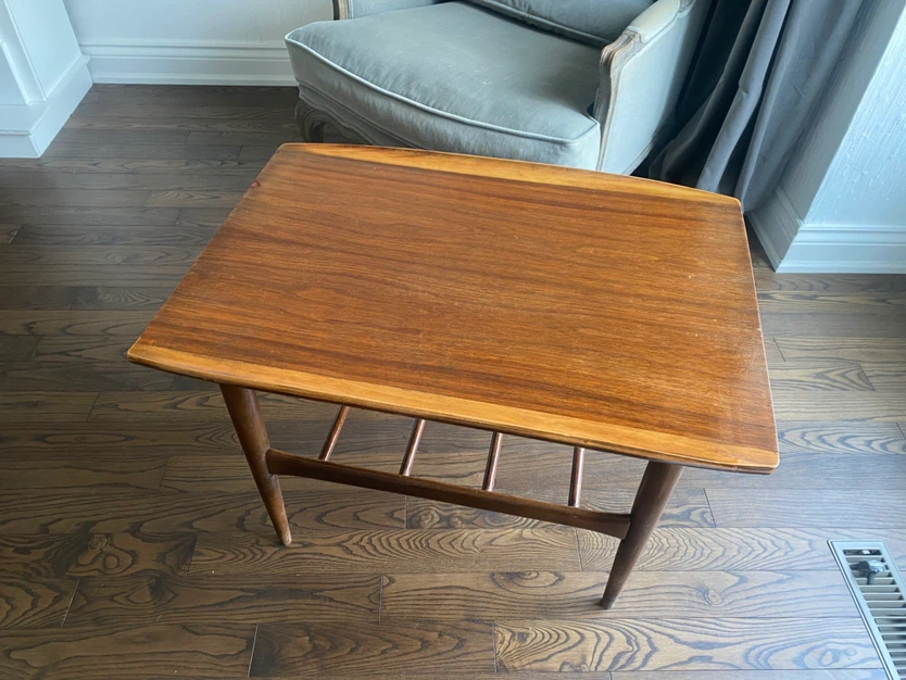 Mid-Century Modern Teak Side Table - photo 3