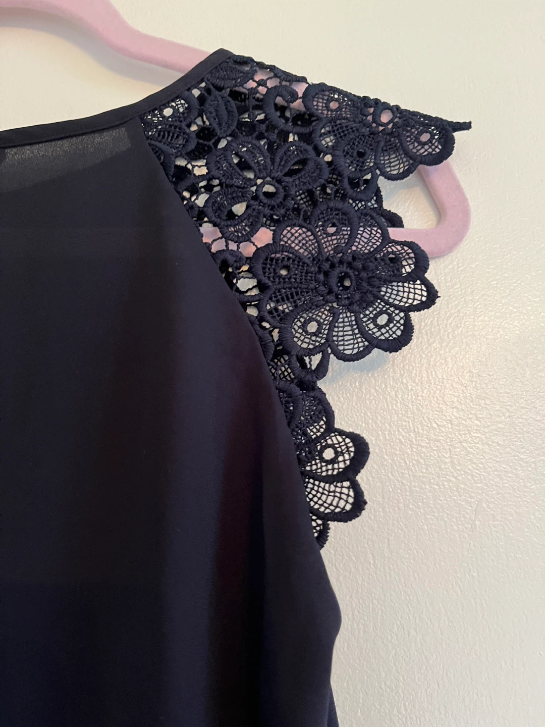 Zara Lace Sleeves Top - photo 4