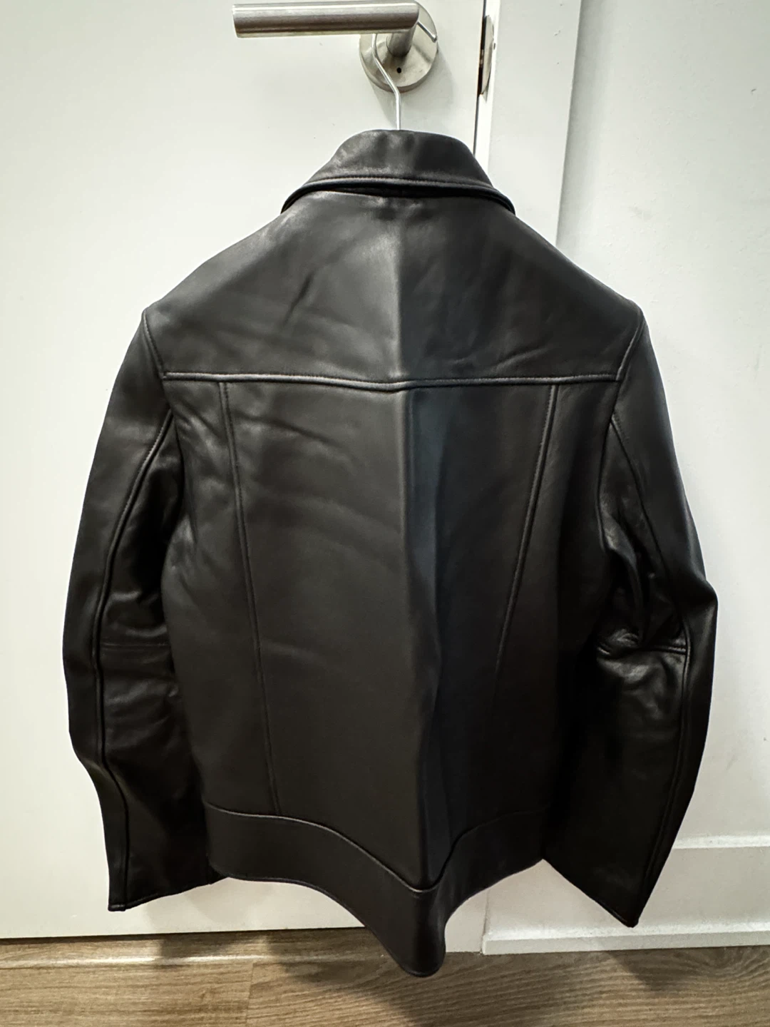Vivastudio Leather Biker Jacket - Medium - photo 3