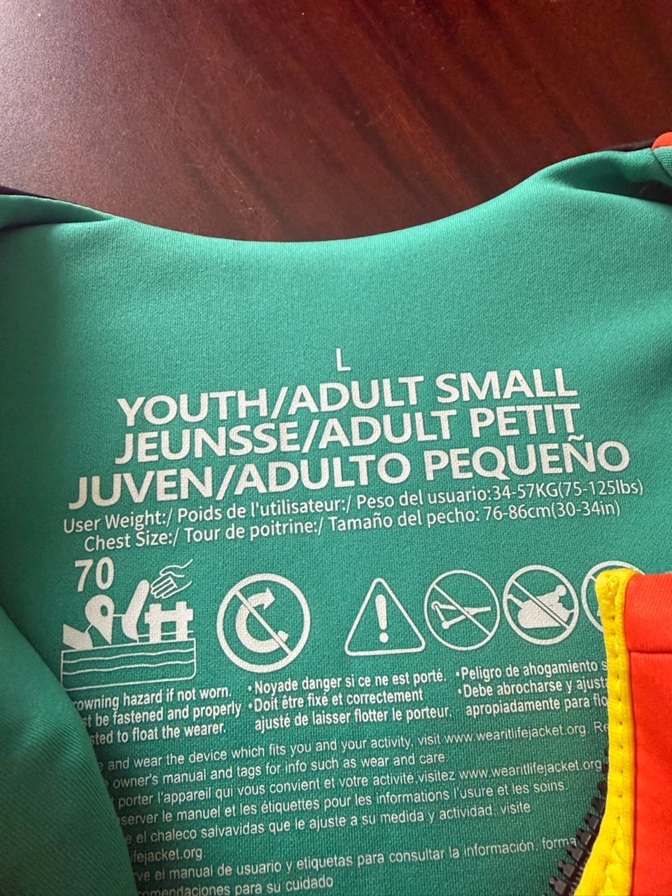 Owntop Youth/Adult large Swim Vest - photo 2