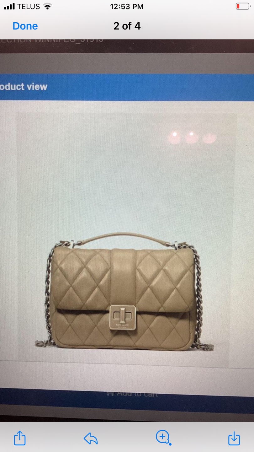 Kate Spade Quilted Shoulder Bag